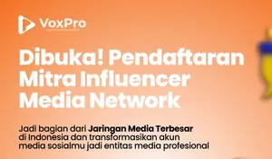 Promedia Group Buka Pendaftaran Mitra Influencer Media Network, Kreator Pemula hingga Profesional Wajib Intip!