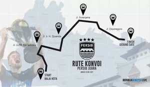 Warga yang Hendak ke Bandung Diimbau Hindari Jalur Konvoi Persib, Dishub Siapkan Titik Parkir Resmi