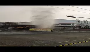 Semburan Air di Perumnas 1 Bekasi, Akibat Kebocoroan Pipa Gas Saat Pekerjaan Proyek Drainase