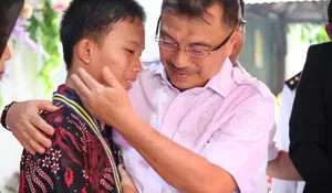 Perpisahan SMPN 35 Bekasi, Harris Bobihoe Beri Pesan Inspiratif