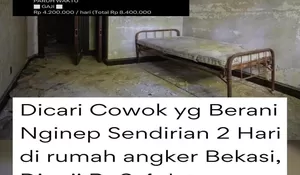 Dibayar Rp 8,4 Juta, Event Horor Jepang Cari Orang Berani Menginap di Rumah Angker Bekasi