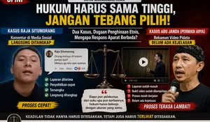 Opini: Hukum Harus Berdiri Sama Tinggi, Jangan Berbeda Karena Siapa yang Melapor atau Dilaporkan