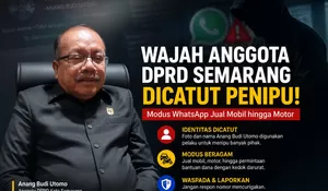 Wajah Anggota DPRD Semarang Dicatut Penipu, Modus WhatsApp Jual Mobil hingga Motor Kian Meresahkan