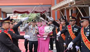 Tongkat Komando Polres Kudus Beralih, AKBP Wahyu Sulistyo Siap Lanjutkan Program dan Jaga Kamtibmas
