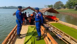 Patroli Wisata Air Ditingkatkan, Satpolairud Polresta Pati Pastikan Libur Akhir Pekan Aman