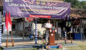 Porseni HUT ke-81 RI Digelar di Lapas Purwodadi, Pegawai dan Warga Binaan Kompak Berkompetisi