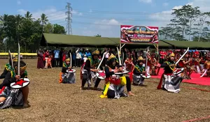 Semangat Kemerdekaan Membara, 900 Pelajar Tengaran Adu Kreasi Tari Keprajuritan