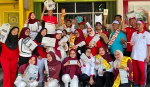 BAZNAS Semarang Meriahkan HUT RI dengan Jalan Sehat