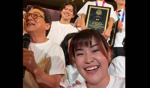 Iko Uwais Muncul di Balik Momen Jackie Chan di Harbin