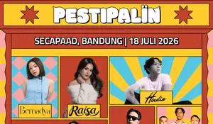 Konser Pestipalin Siap Guncang Secapaad Bandung 18 Juli 2026, Hindia hingga Raisa Masuk Line Up