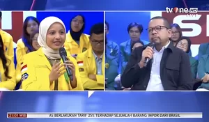 Fatimah Azzahra Viral Usai Berdebat Dengan M. Qodari: Wujud Cara Komunikasi Pemerintah Saat Ini