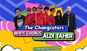 The Changcuters, Aldi Taher, dan White Chorus Siap Guncang Konser Gimme The Fest, Minggu 19 Juli 2026