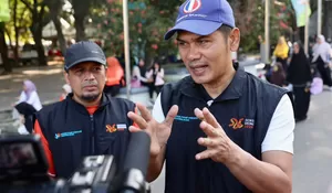 Senam Bareng Warga, Sekda Aceh Ingatkan Pentingnya Data Ekonomi