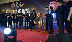 Di Rapimwil GP NasDem, Bobby Nasution Titip Pesan Lawan Judol