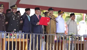 Menko PMK hingga Kepala BNPB Peringati HUT ke-81 RI di Lokasi Bencana, Komitmen Percepat Pemulihan
