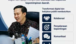 Sekdaprov Marindo Dalami Strategi Transformasi Digital Nasional