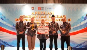 Sukseskan Program 3 juta rumah, Pemkot Bandar Lampung Kembali Raih Penghargaan