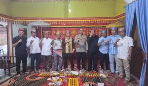 Kapolres Lampung Selatan Rangkul Tokoh Adat, Perkuat Kamtibmas