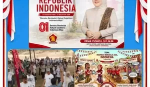 Semarak HUT RI ke-81, Warga Natar Adu Kreativitas