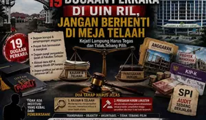19 Dugaan Perkara di UIN RIL, Jangan Berhenti di Meja Telaah
