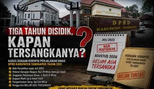 Tiga Tahun Disidik, Kapan Tersangkanya?