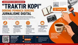 Dukung Jurnalisme Digital, Akarpost.com Hadirkan “Traktir Kopi”