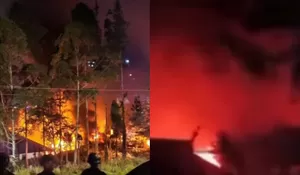 Kantor Pemkab Puncak Papua Tengah Dibakar Massa, 11 Gedung Terdampak