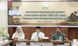 Bahasa Aceh Didorong Kembali Digunakan di Ruang Publik, Implementasi Instruksi Gubernur Dievaluasi