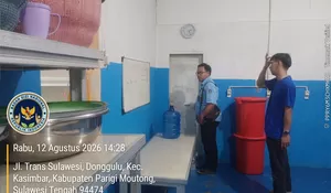 Pastikan Standar Dapur Terpenuhi, Korwil Moh Fahri Tata Layout SPPG Se-Kabupaten Parigi Moutong