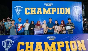 Final FR Cup Volleyball Tournament 2026 di Ampibabo Berlangsung Meriah
