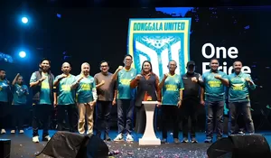 Donggala United FC Resmi Diperkenalkan, Bidik Promosi ke Liga 2