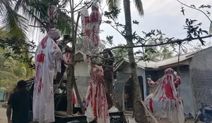 Protes Dugaan Sertifikasi Makam Leluhur di Madasari, Warga Pangandaran Gelar Aksi Teatrikal