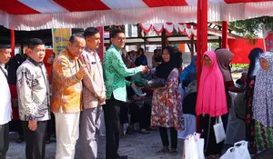 Gerakan Pangan Murah di Payakumbuh Diserbu Warga, Harga Pangan Lebih Murah dari Pasar