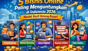 Nomor 3 Paling Laris! Ini 5 Bisnis Online yang Bikin Banyak Orang Kaya Mendadak