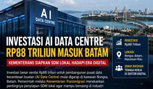 Investasi AI Rp88 Triliun Masuk Batam, Pemerintah Siapkan SDM Lokal Hadapi Era Digital