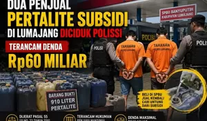 Dua Penjual Pertalite Subsidi di Lumajang Diciduk Polisi, Terancam Denda Rp60 Miliar