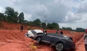Tabrakan Beruntun 3 Mobil Terjadi di Dekat Bundaran Punggur Batam, Tidak Ada Korban Jiwa