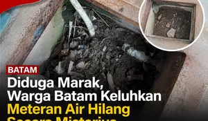 Diduga Marak, Warga Batam Keluhkan Meteran Air Hilang