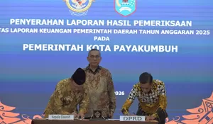 Dua Prestasi Sekaligus: Payakumbuh WTP ke-12 dan Masuk Tiga Besar Tindak Lanjut Rekomendasi BPK Sumbar