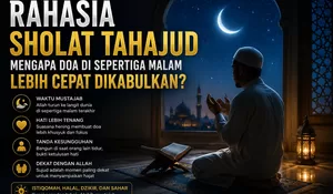 Rahasia Sholat Tahajud: Mengapa Doa di Sepertiga Malam Diyakini Lebih Cepat Dikabulkan?