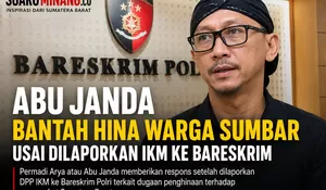 Abu Janda Bantah Hina Warga Sumbar Usai Dilaporkan IKM ke Bareskrim