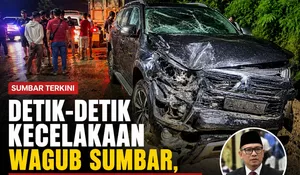 Wagub Sumbar Alami Kecelakaan Saat Perjalanan Dinas