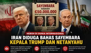 Heboh Isu Sayembara Kepala Trump dan Netanyahu, Ini Fakta yang Terungkap