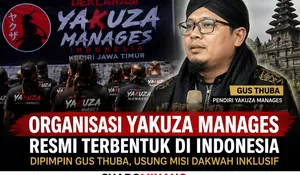 Organisasi Yakuza Manages Muncul di Indonesia, Dipimpin Gus Thuba dengan Misi Dakwah Inklusif