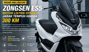 Zongsen ES5 Hadir dengan Teknologi Hybrid, Klaim Tempuh Hingga 300 Km