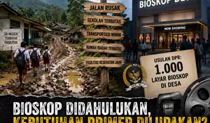 1.000 Bioskop Desa Diusulkan DPR, Rakyat Bertanya: Jalan Rusak, Sekolah Minim, Mengapa Bukan Itu yang Diprioritaskan?