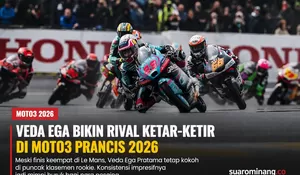 Moto3 Prancis 2026 Jadi Alarm Bahaya bagi Rival Veda Ega di Klasemen Rookie