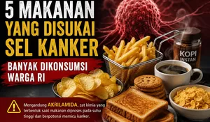 5 Jenis Makanan yang Disebut Berisiko Memicu Pertumbuhan Sel Kanker, Banyak Dikonsumsi Sehari-hari