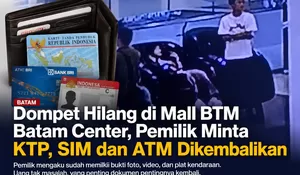 Dompet Hilang di BTM Batam Center, Pemilik Minta Dokumen Penting Dikembalikan