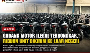 Gudang Motor Ilegal Terbongkar, Polisi Ungkap Sumber Ribuan Kendaraan PT Indobike Dua Enam